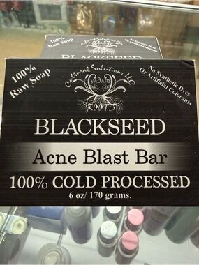 Blackseed Acne Blast Bar - Black -